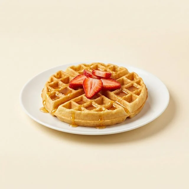 Waffle de la casa